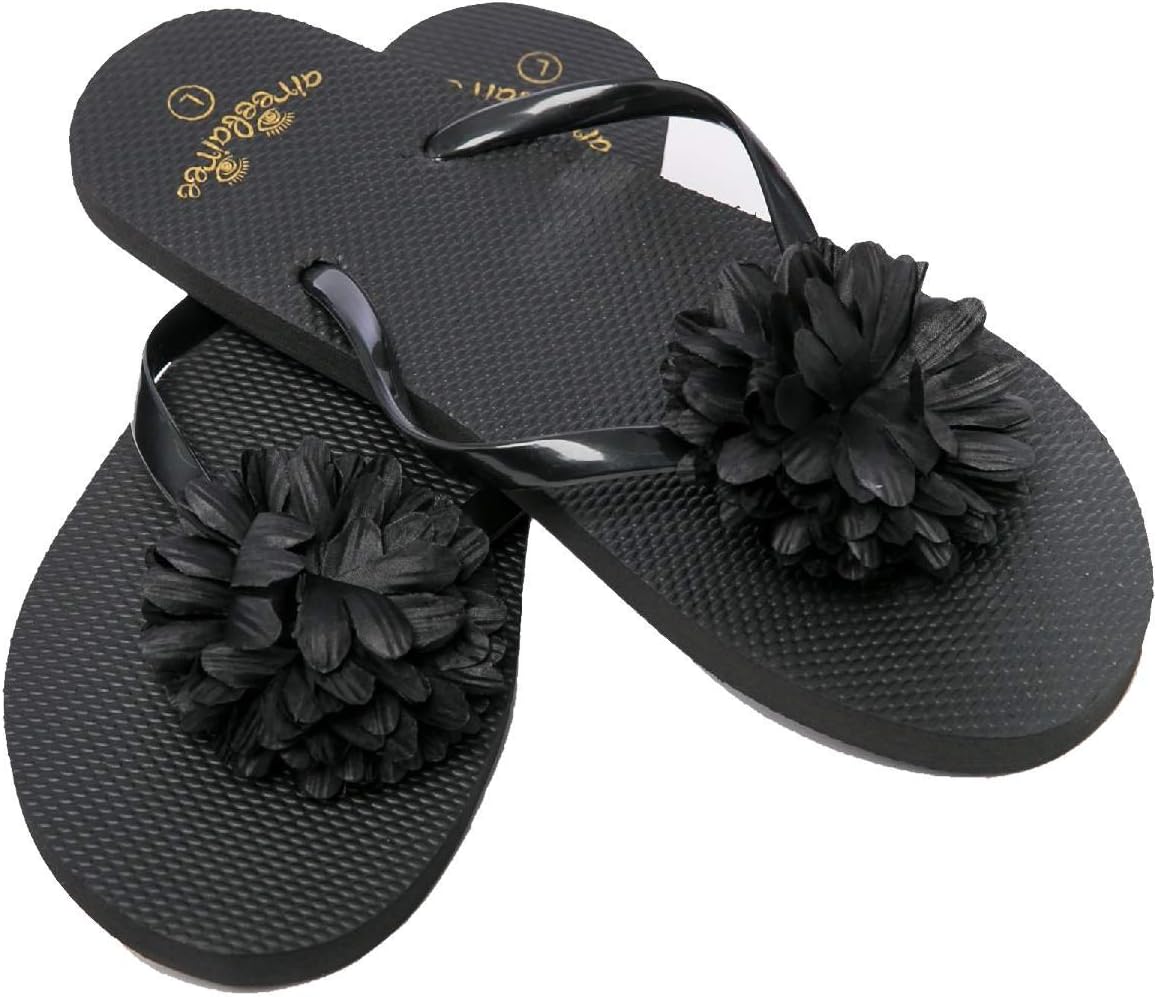AIREE FAIREE flip flops for women - Elegantly Stylish, Soft Toe Separator for Comfort & Slip-Resistant, The perfect beach shoes, these womens flip flops feature a cute design