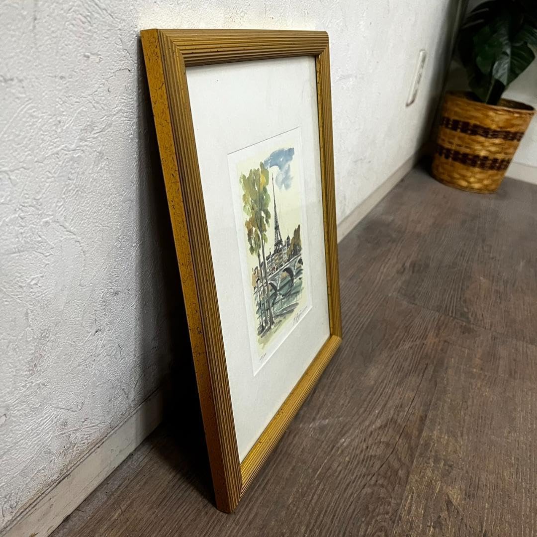 藤森悠二　絵画　リトグラフ　ヨーロッパ風景　3枚セット　おまとめ Amazon.co.jp: 藤森悠二 絵画 リトグラフ ヨーロッパ風景 3点
