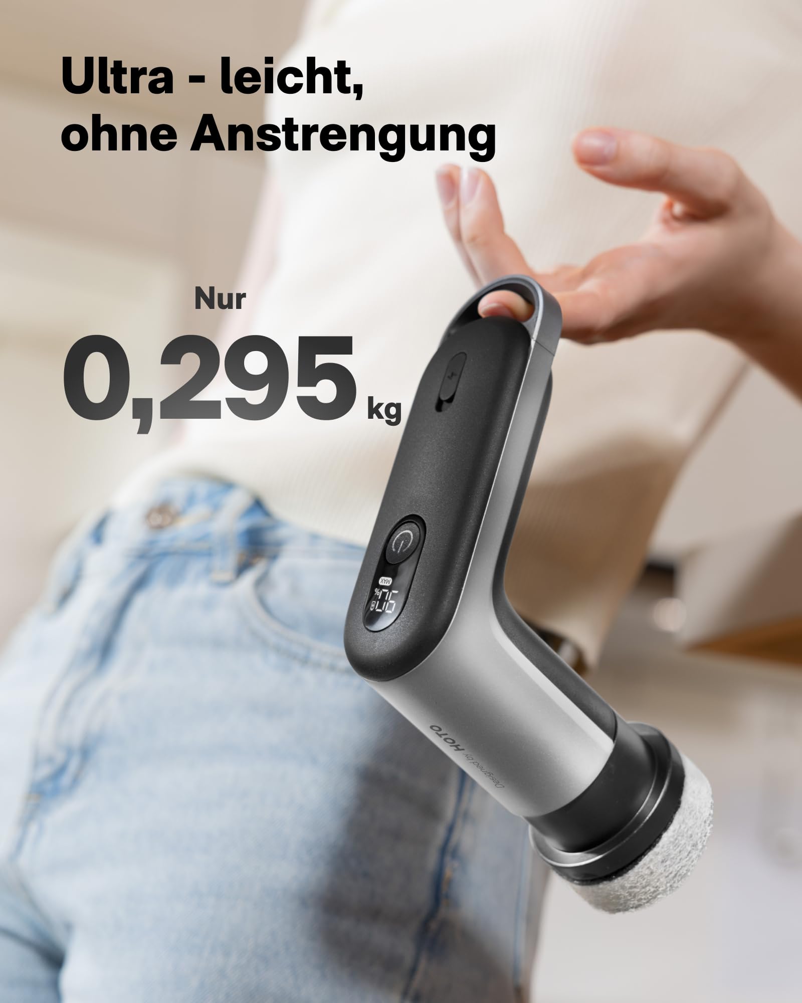 HOTO Akku Elektrische Reinigungsbürste mit 6 Bürstenköpfen, IPX7 Wasserdicht, Fugenreiniger für Fliesen, Spüle, Grillpfanne, Herdplatte, Kochgeschirr, Backofen, Pfannen, Bad und Geräte Putzbürste