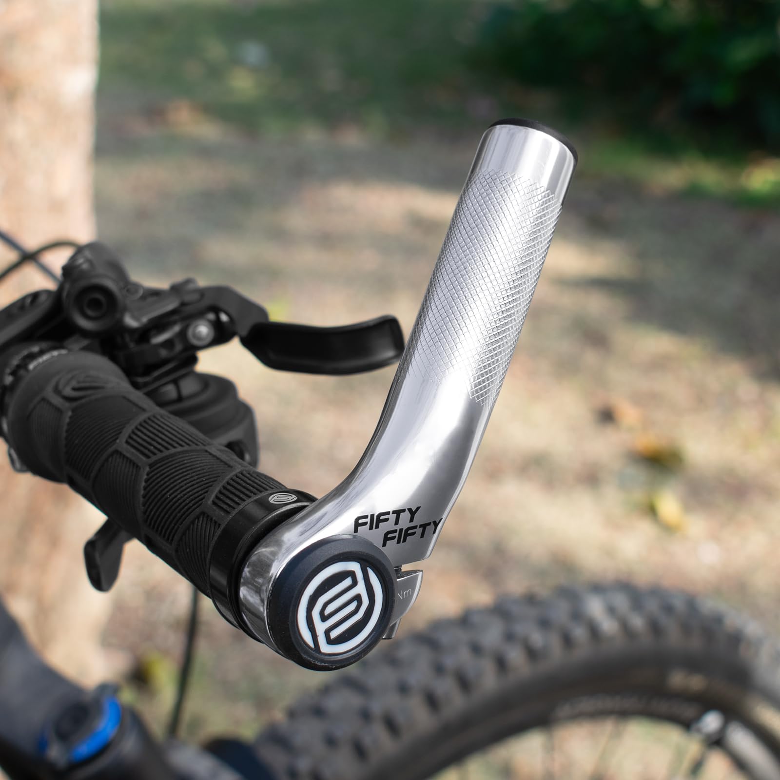 FIFTY-FIFTY Estremità del manubrio della bicicletta, in lega di alluminio, scoiattolo per manubrio MTB
