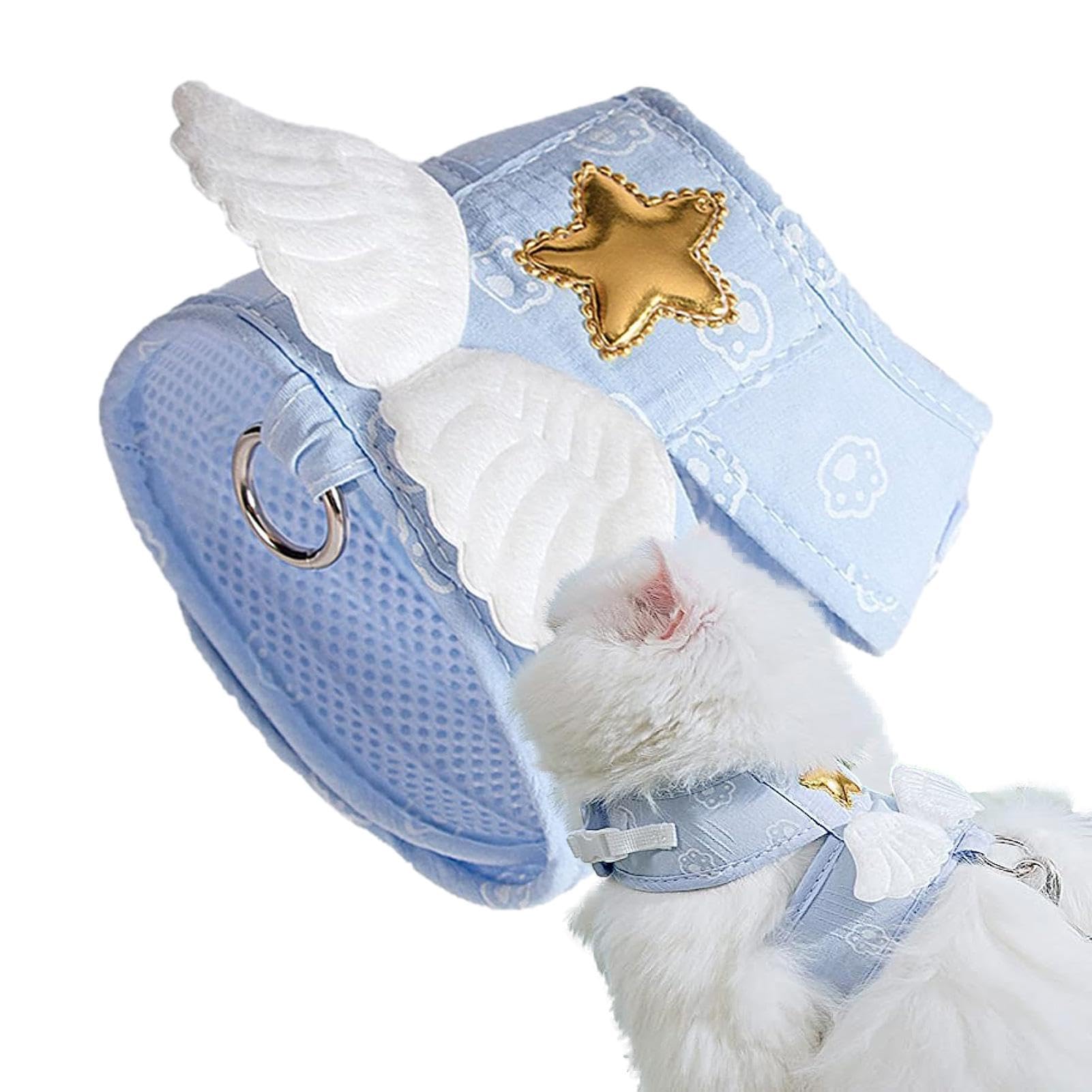 Guinzaglio per gatti – Set di pettorine e lino, gilet regolabile per gatti