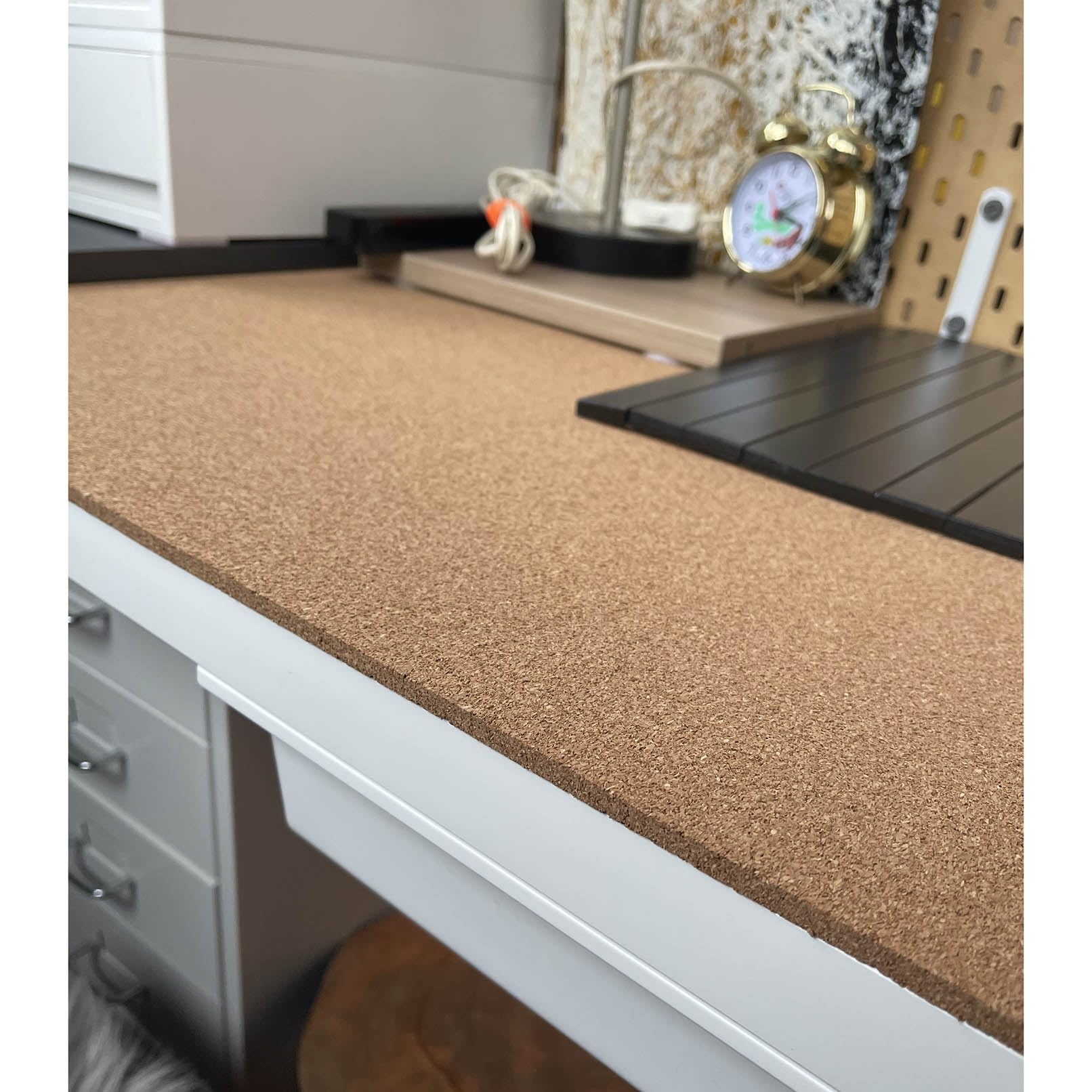 Große natürliche Korktafel für Wände, DIY-Pinnwandstreifen, 6 mm dick, 1 m x 2,5 m, perfekt für Zuhause und Bastelbedarf