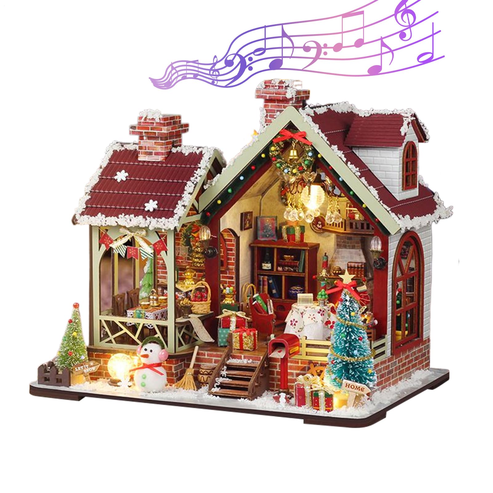 Kit Per Casa In Miniatura | 3D In Legno Fai Da Te,Artigianato Per | Case In Miniatura Per Adulti E Adolescenti,Per Appassionati Famiglia Ragazzi Ragazze Adolescenti Progetti Domestici