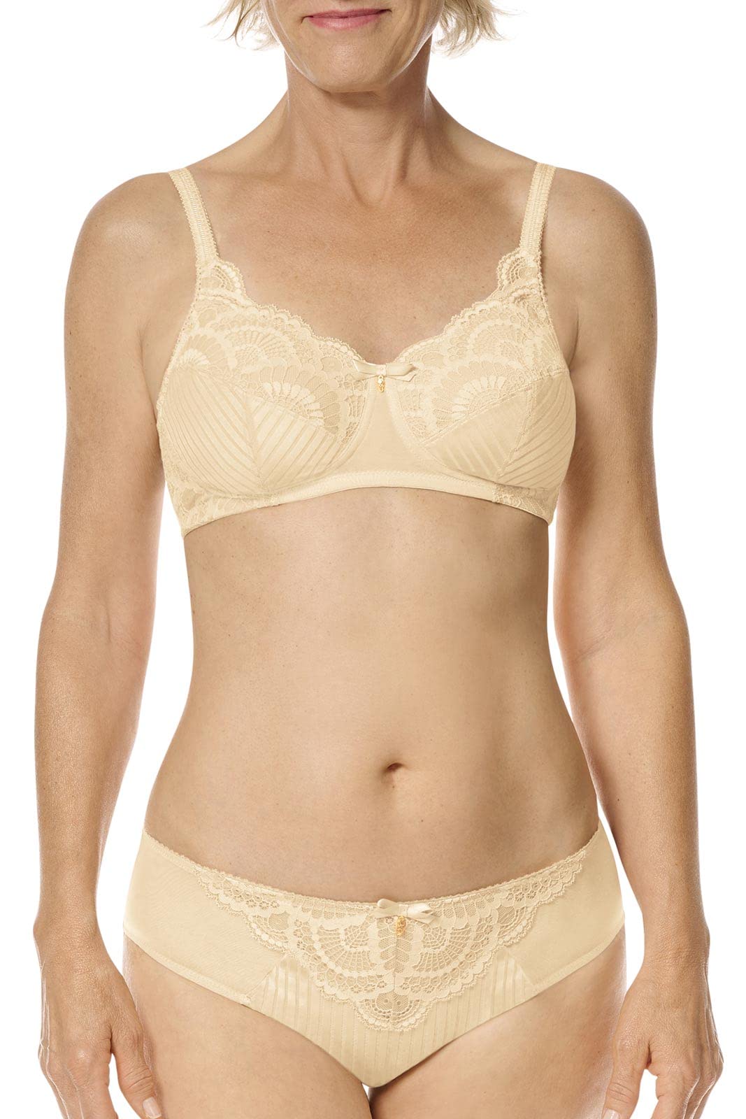Amoena Damen Karolina Wire-Free Pocketed Mastectomy Bra BH