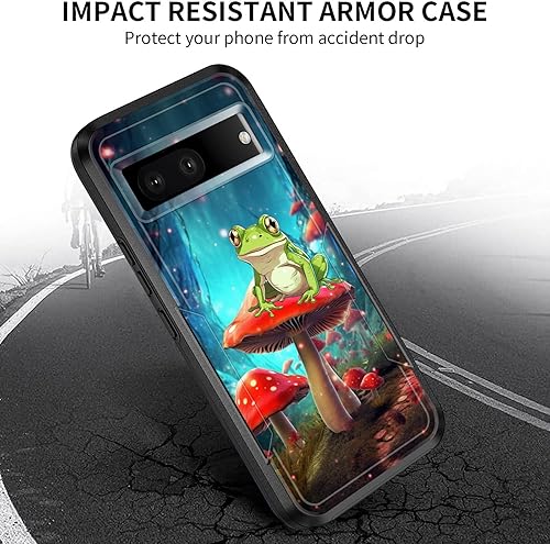 Miniatura 3 de Funda para Pixel 7A, probada contra caídas de grado militar Funda protectora resistente a prueba de golpes para Google Pixel 7A de 6.1 pulgadas,