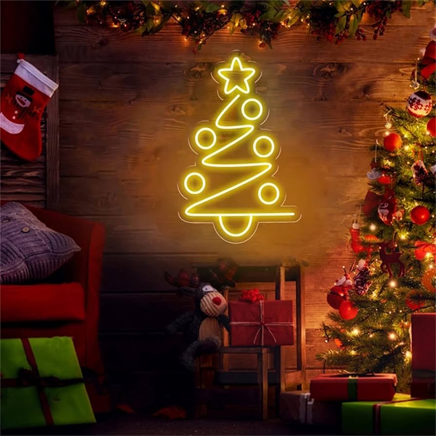 【Lサイズ】メリー クリスマス ネオン系 照明 縦看板 置物 雑貨 ライトBOX Lサイズ】メリー クリスマス イルミネーション サンタクロース