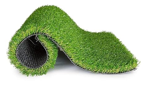 Tex Homz Door Mat 1 Piece Artificial Grass Anti Skid Natural Green - Doormat (GrassMat-New - 2 X 4 Feet)
