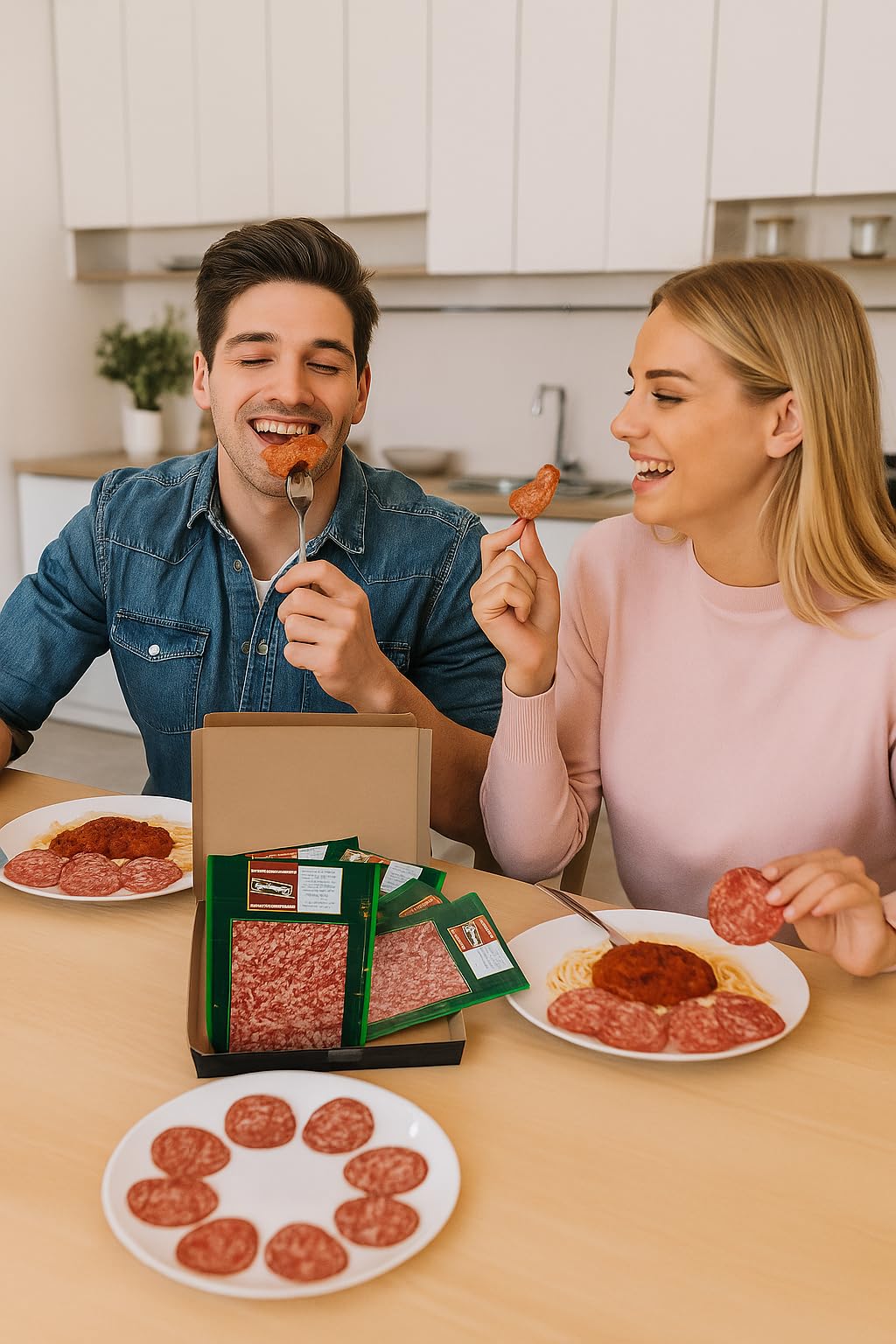 Salchichón Ibérico de Bellota 50% Raza Ibérica loncheado. Salchichón Bellota Ibérico loncheado envasado al vacío. Contiene 5 sobres x 100 grs (500g) Embutidos ibéricos. Salchichón Ibérico Salamanca.