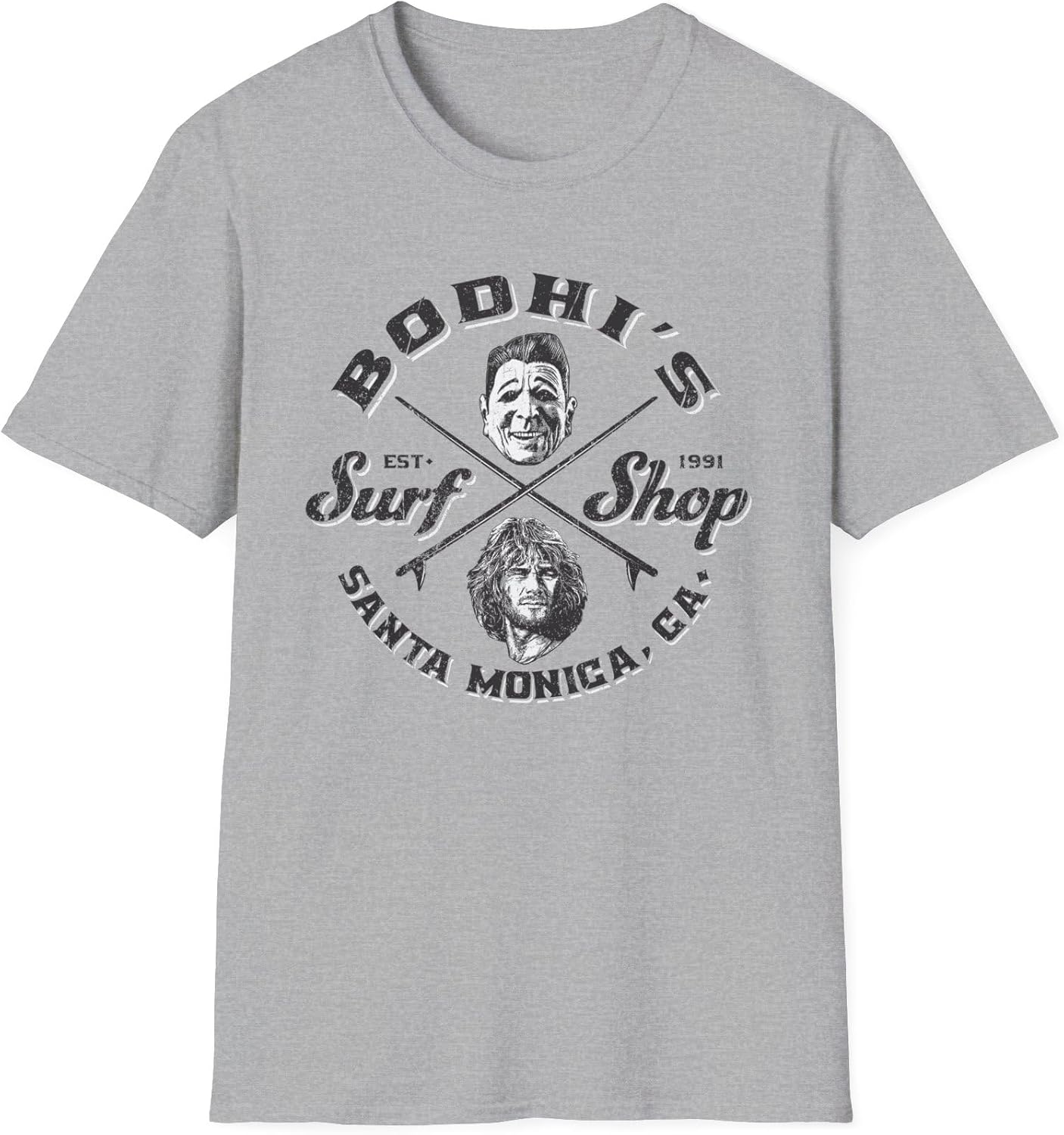 Surf Shop Vibes Unisex Softstyle T-Shirt, Pointbreak Movie Inspired Tee, Bodhi Surf Design, Beach Apparel, Graphic Shirt
