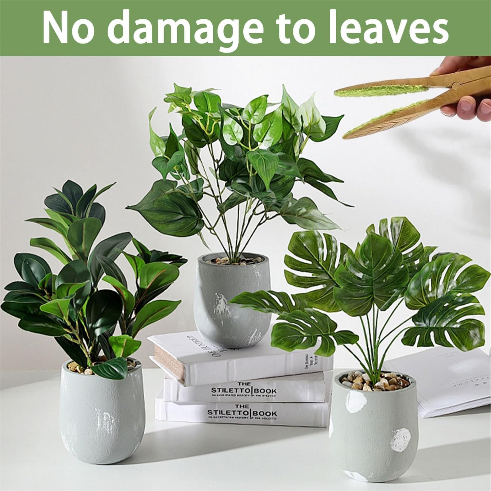 Lohill Leaf Cleaning Tongs, Plant Lint Leaf Cleaner Tongs, Blatt Reinigungs  Brste, Pflanzen Reinigung Blatt, Laub-Reinigungsbrste mit Holzgriff, Zur  Reinigt Beide Seiten der Bltter : Amazon.de: Kche, Haushalt & Wohnen