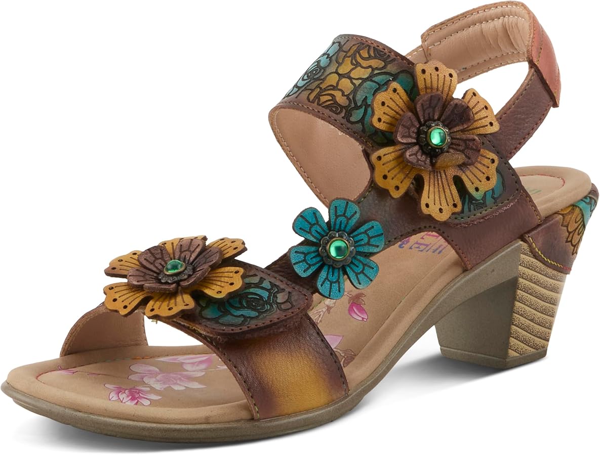 Amazon.com | L'Artiste by Spring Step Womens Salira Brown Multi