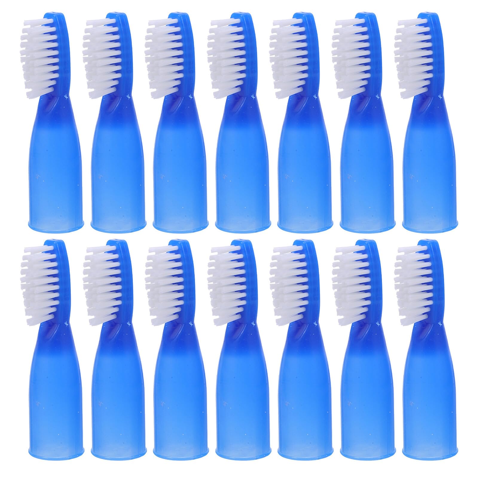 Spazzolino da Denti Sicurezza Blu 100 Pezzi Setole Morbide | Pp e Pbt, Forma Compatta a Manico Corto, per Viaggio e Strutture Correzionali
