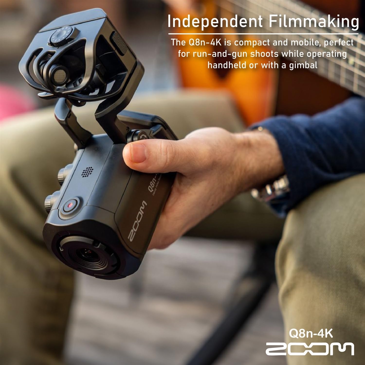 Amazon.com : Zoom Q8n-4K Ultra HD Handy Video Recorder Bundle with
