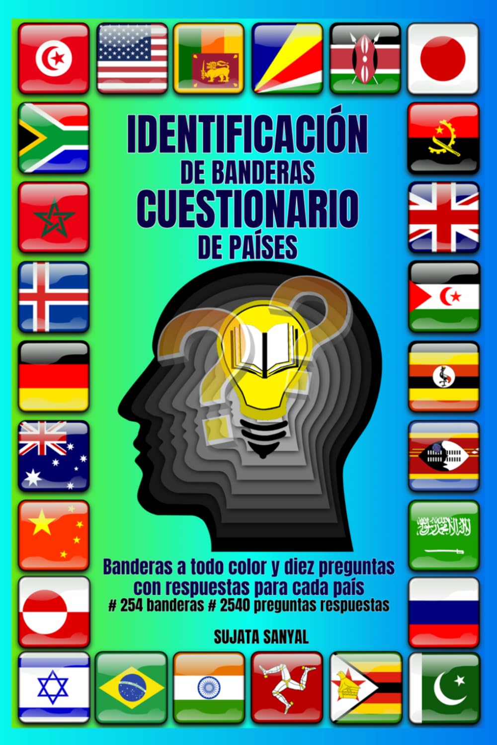IDENTIFICACIÓN DE BANDERAS CUESTIONARIO DE PAÍSES: Domina las banderas de los países con divertidos cuestionarios, desafíos visuales y datos fascinantes. # 254 BANDERAS # 2540 PREGUNTAS