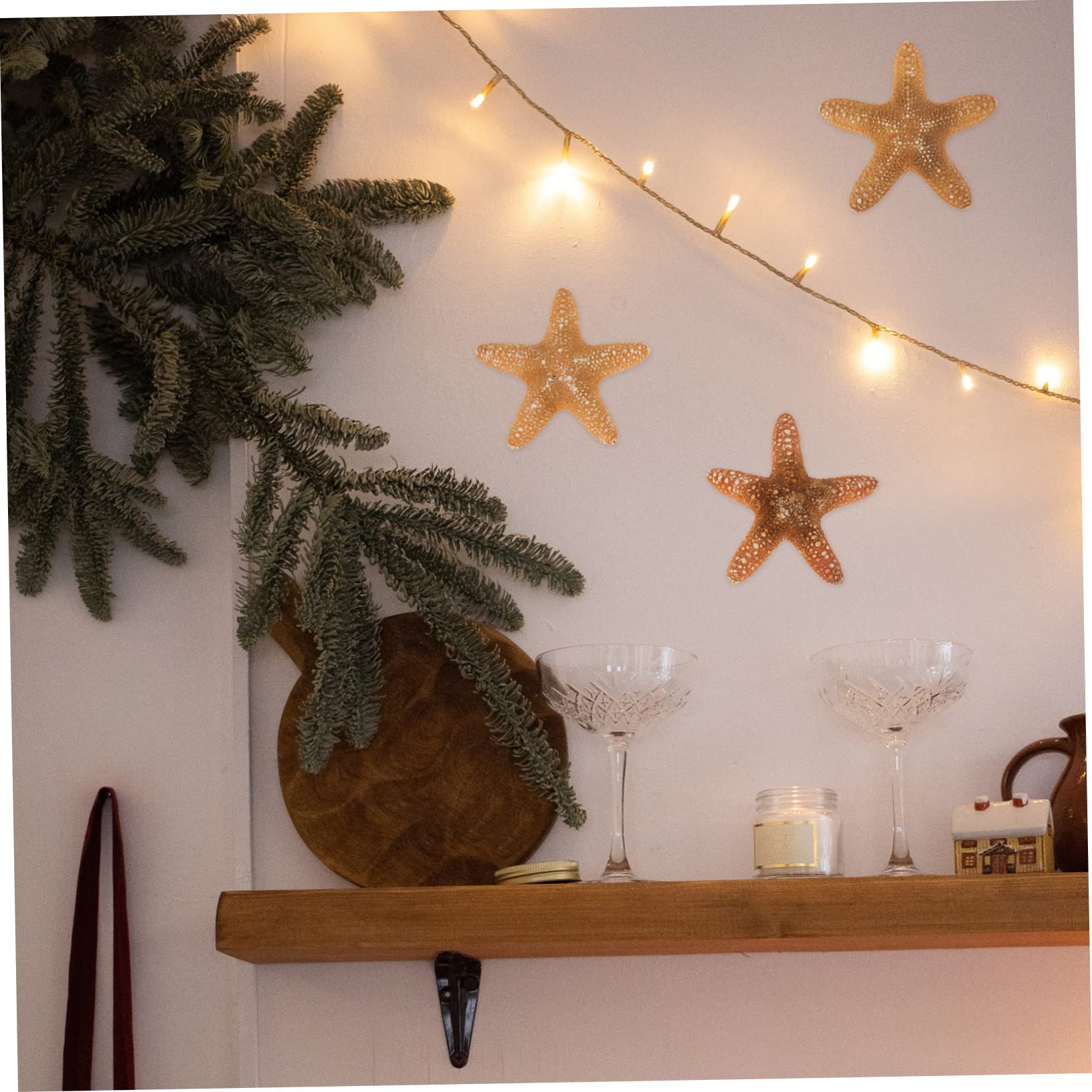 Kisangel 9piezas Decoración Natural De para y Decoración De Adornos y Ecológicos para y Bodas