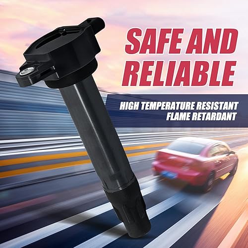 Miniatura 4 de Paquete de bobinas de encendido compatible con Chrysler 200 Sebring, Dodge Avenger Caliber Journey, Jeep Compass Patriot 2.0L 2.4L, reemplaza a