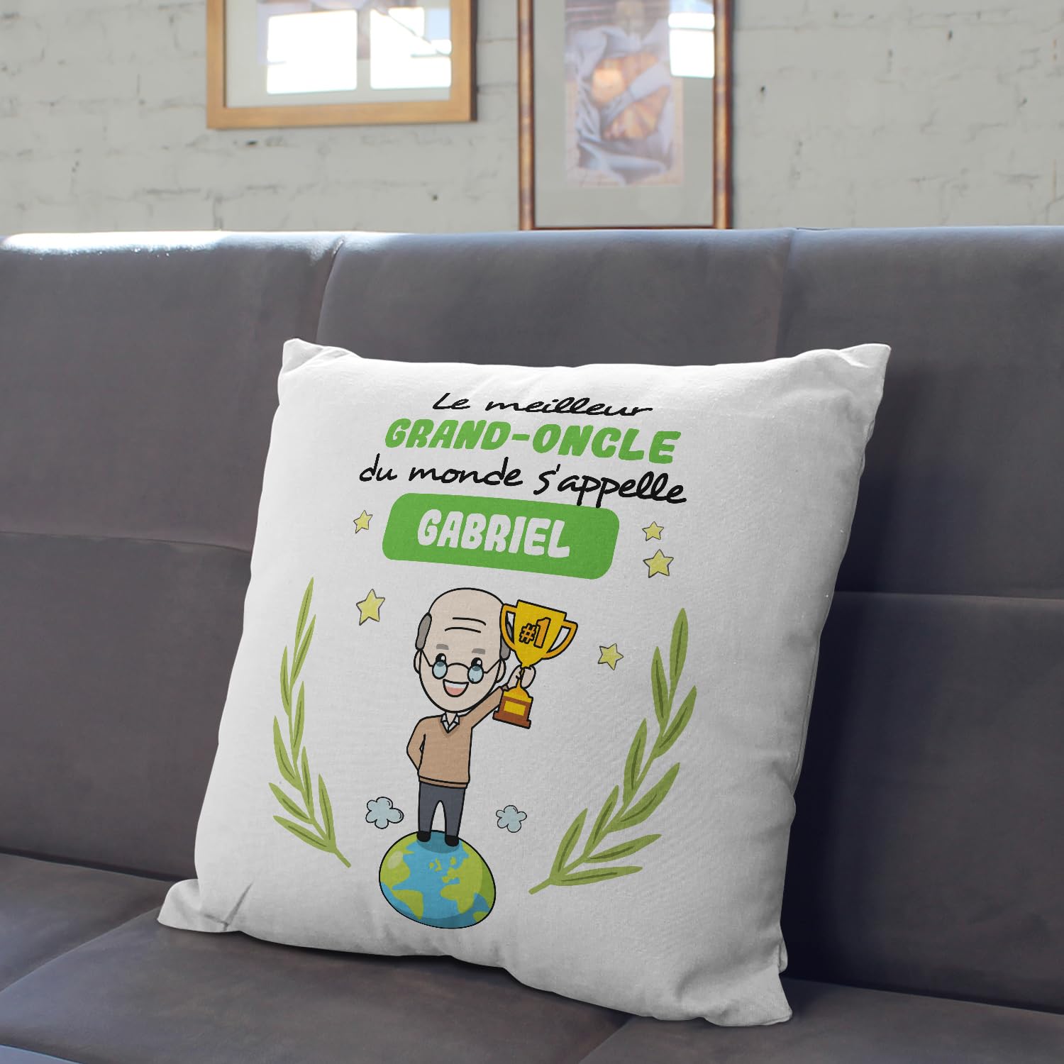 Mugffins Cuscino PROZIO - En Francese - Tu Es Le Meilleur Continue