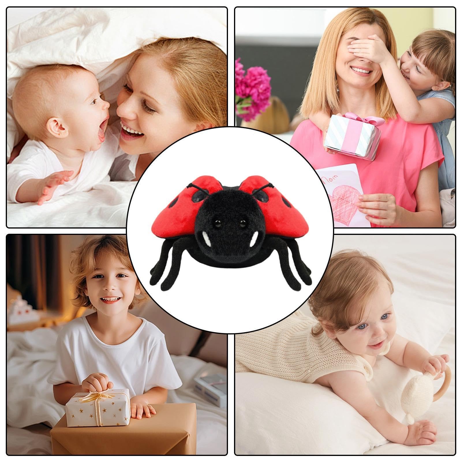 Stuffed Animal - 9.84 Inch Realistic Soft, Ladybug, Refer to description - Image 7