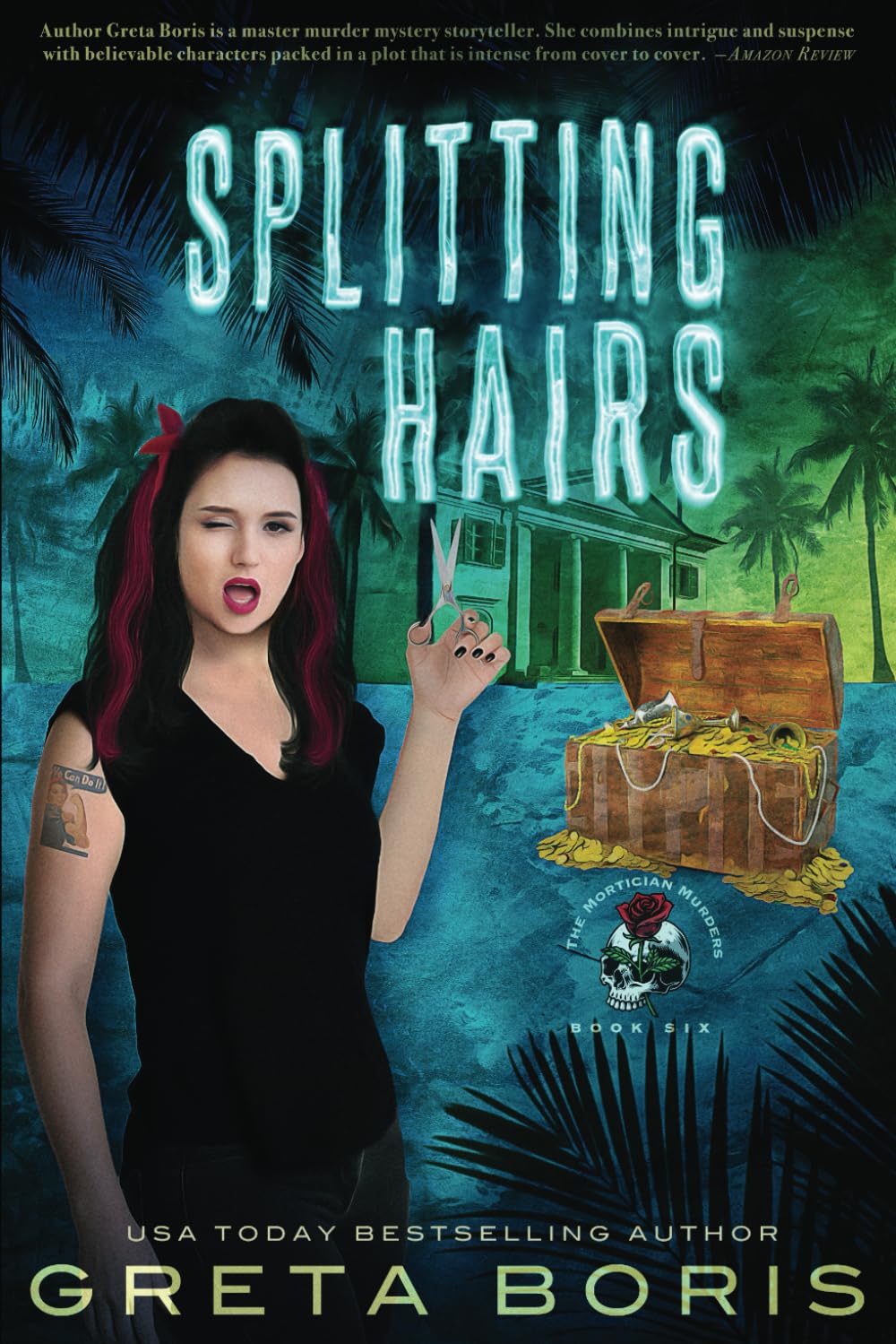 Splitting Hairs: A Ghostly Mortician Murder Mystery (The Mortician Murders)