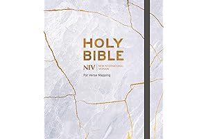 Niv Holy Bible for Journaling and Verse Mapping Grey