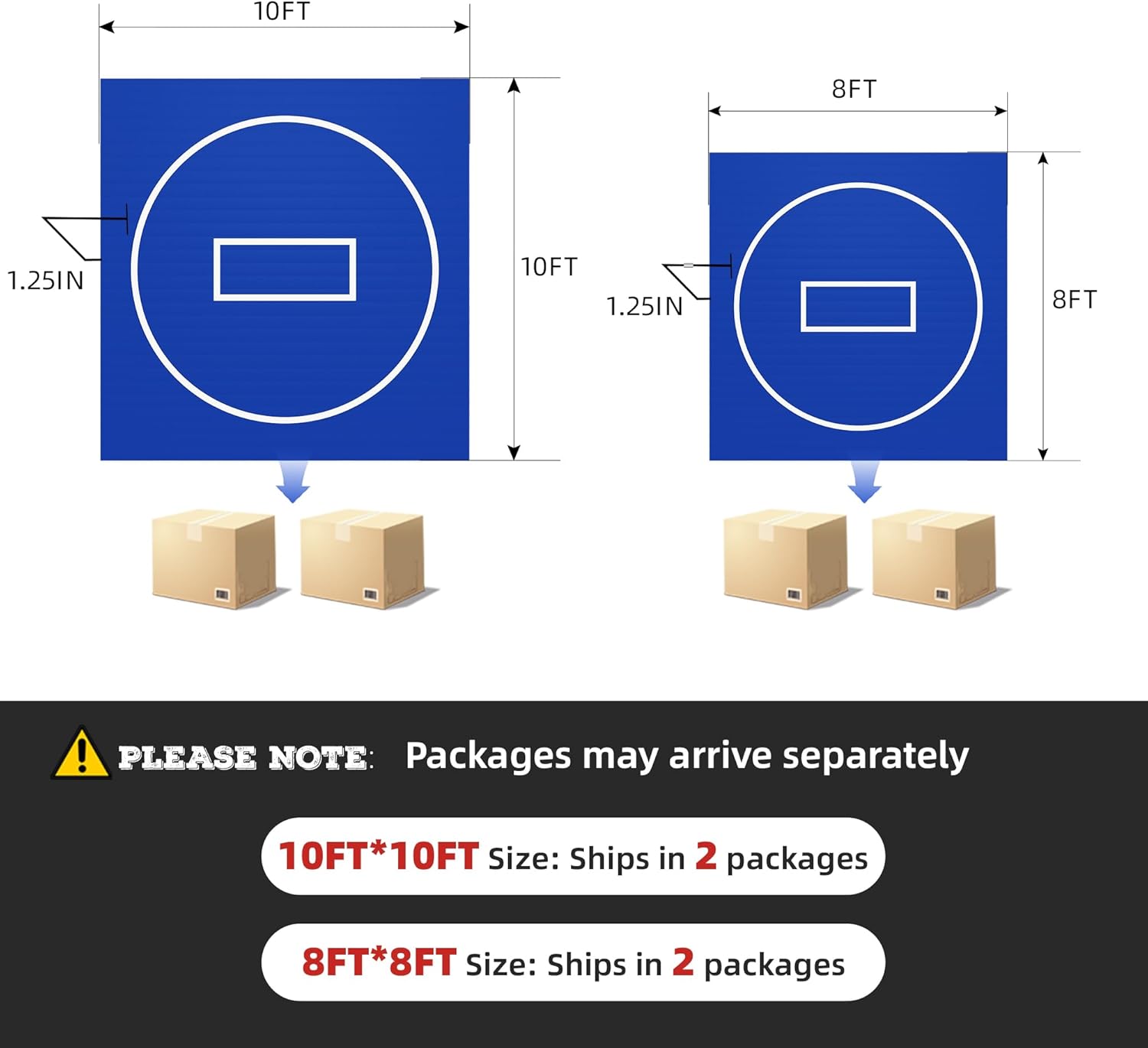 Wrestling Mat for Home, 10’ x 10’ / 5' x 10'/ 8' x 8' Wrestling Mat, Safe Wrestling & Play Mat for Kids and Family, Jiu Jitsu, BJJ, MMA, Wrestling Mats, Martial Arts, Tumbling, Easy Clean