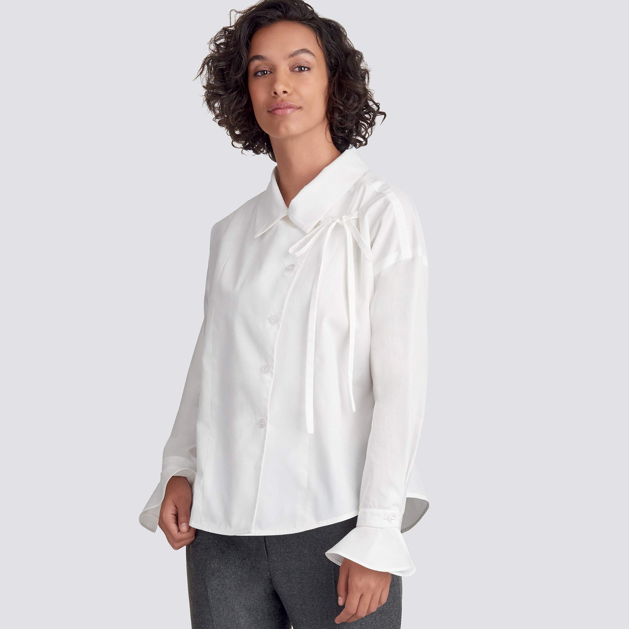 Débardeur pour femme blanc non transparent SIMPLICITY SS9177H5 fini les hauts qui se détendent