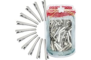 HiJeaton Baby Alligator Hair Clips for Hair Bows