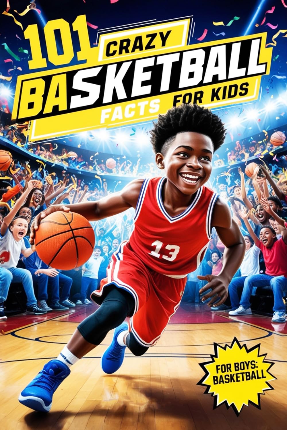 101 Crazy Basketball Facts for Kids: Basketball Gifts for Boys 8-12: Amazing Facts and Inspirational Stories: The Ultimate Basketball Book for ... 9, 10, 11,12 (Sports Books for Young Readers)