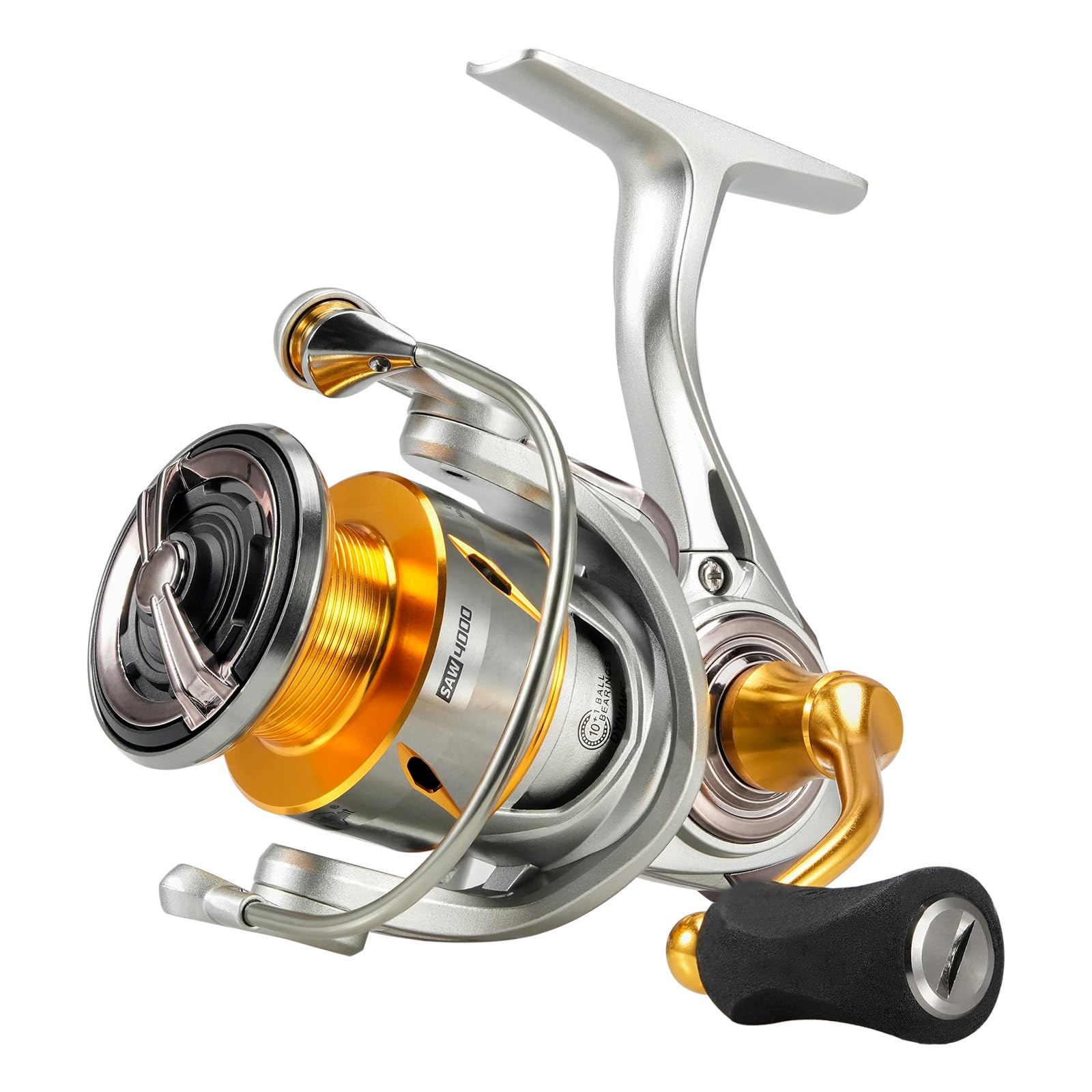 Seaknight RAPIDII Carrete giratorio de agua salada 10+1 BB 6.2:1 4.7:1 Anti-corrosión Carrete de pesca de mar Carpa pesca lucio 2000H 2500H 3000H 4000H 5000H 6000 fibra de carbono arrastre máximo 15kg