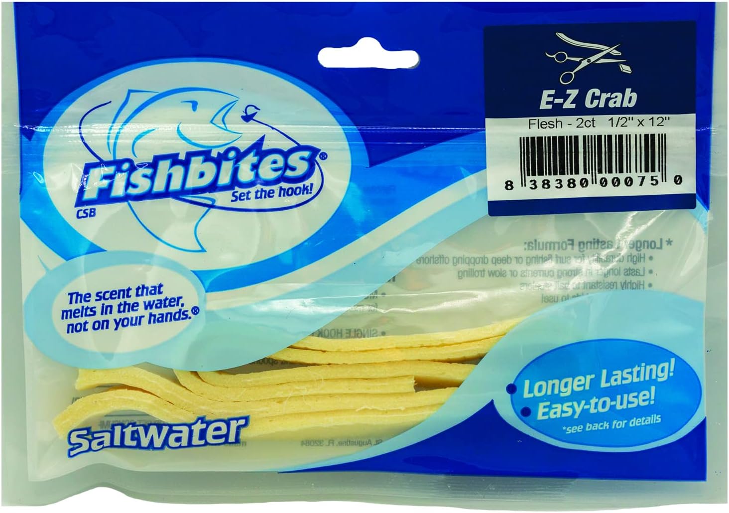 Fishbites E-Z Crab - Longer Lasting