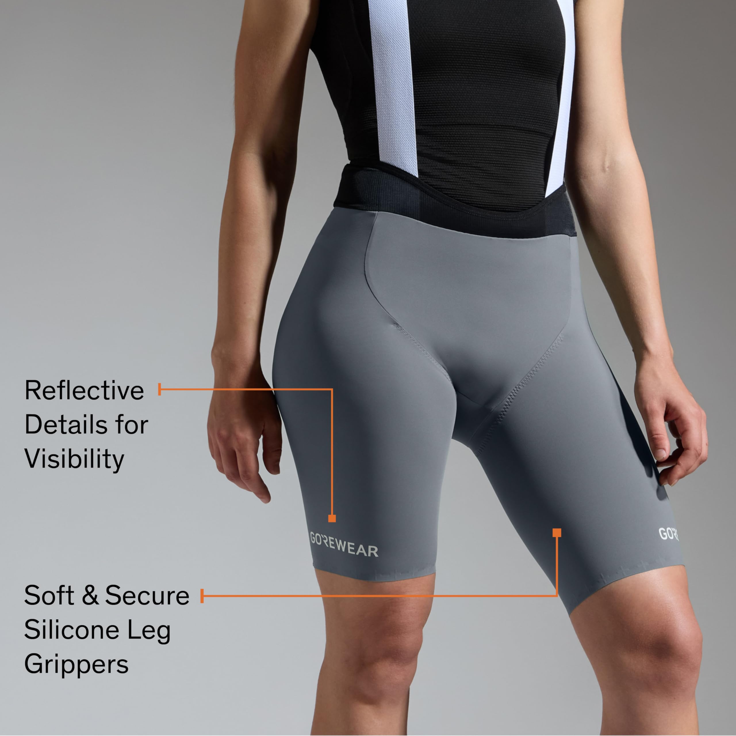 GOREWEAR Culote+ con Tirantes SPINSHIFT Mujer