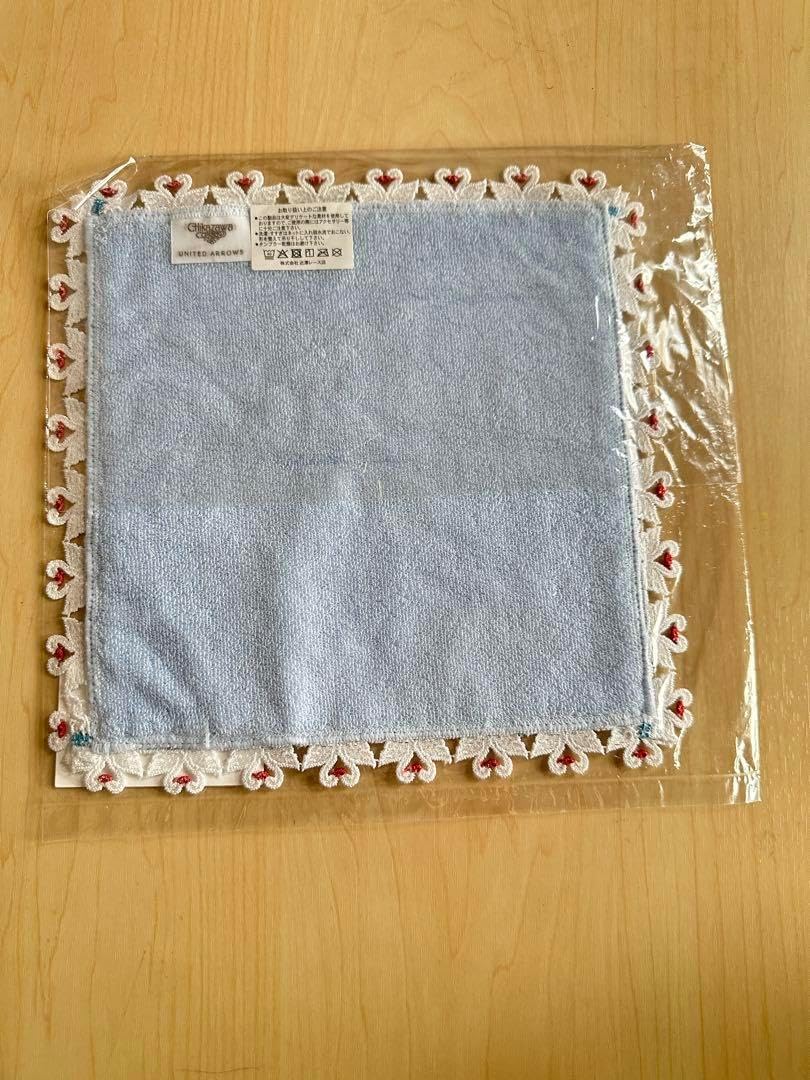 限定 近沢レース ユナイテッドアローズ 別注 タオルハンカチ LOVE  