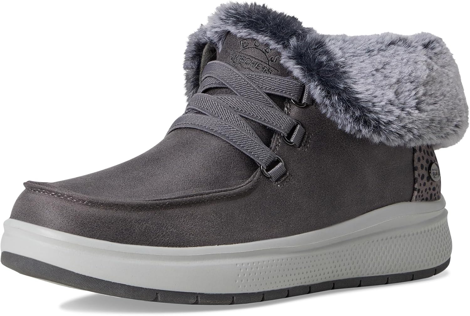 Skechers Women's Hands Free Slip-ins Skip Cute Wave - Fur Fancies