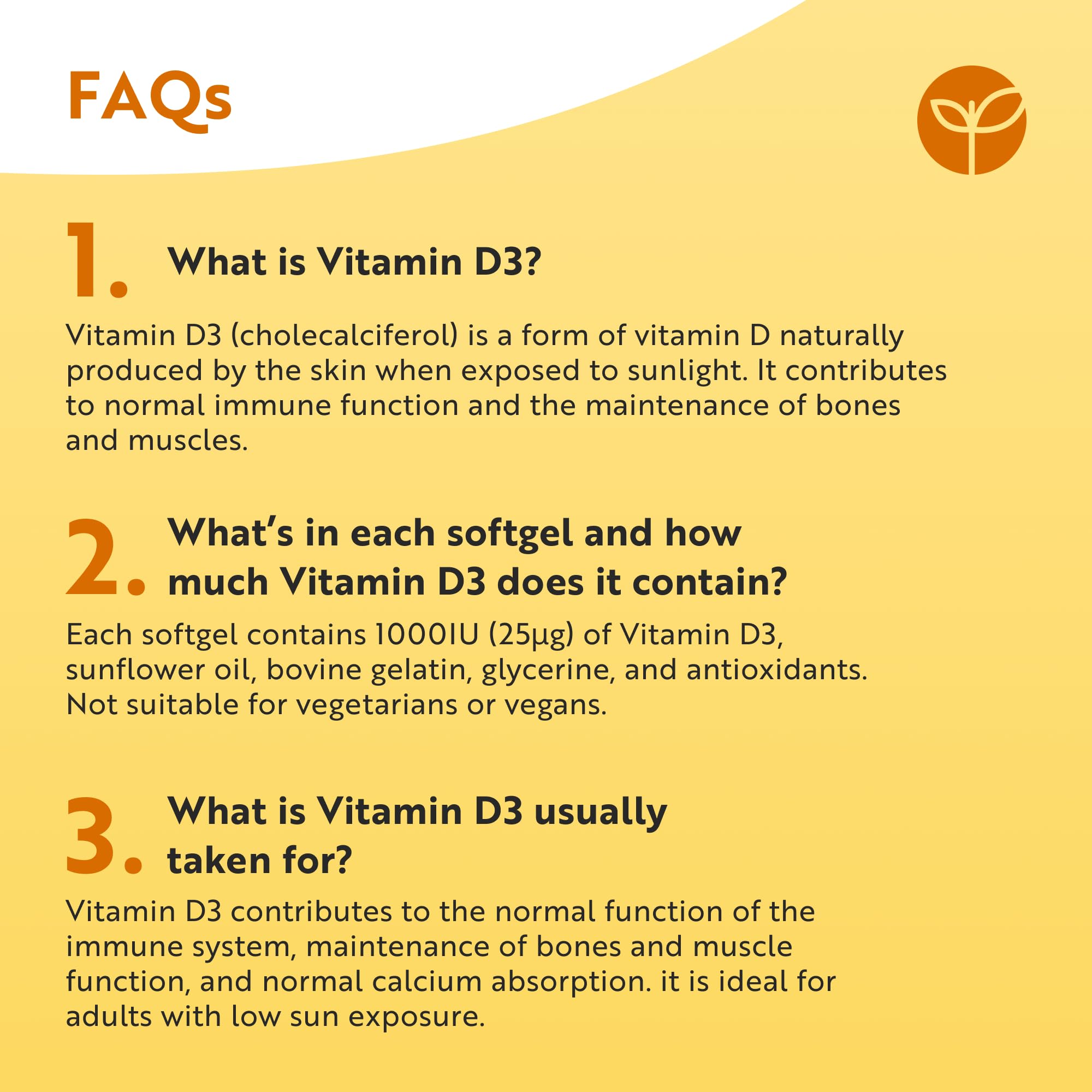 Nutravita Vitamin D 1000 IU (25μg) – 365 VIT D Softgel Capsules Full Year Supply – for Maintenance of Healthy Immune System, Muscles, Bones & Teeth – Vitamin D3 Cholecalciferol – Made in The UK