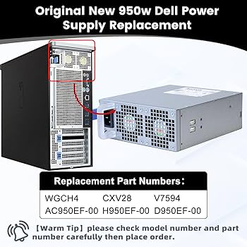 Amazon.com: LXun Original New D950EF-00 WGCH4 950W Power Supply