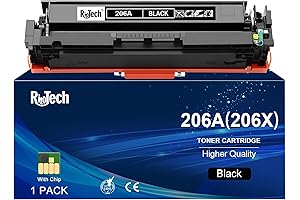 HP 206X Black Toner Cartridge: Exceptional Print Quality, Reliable Performance