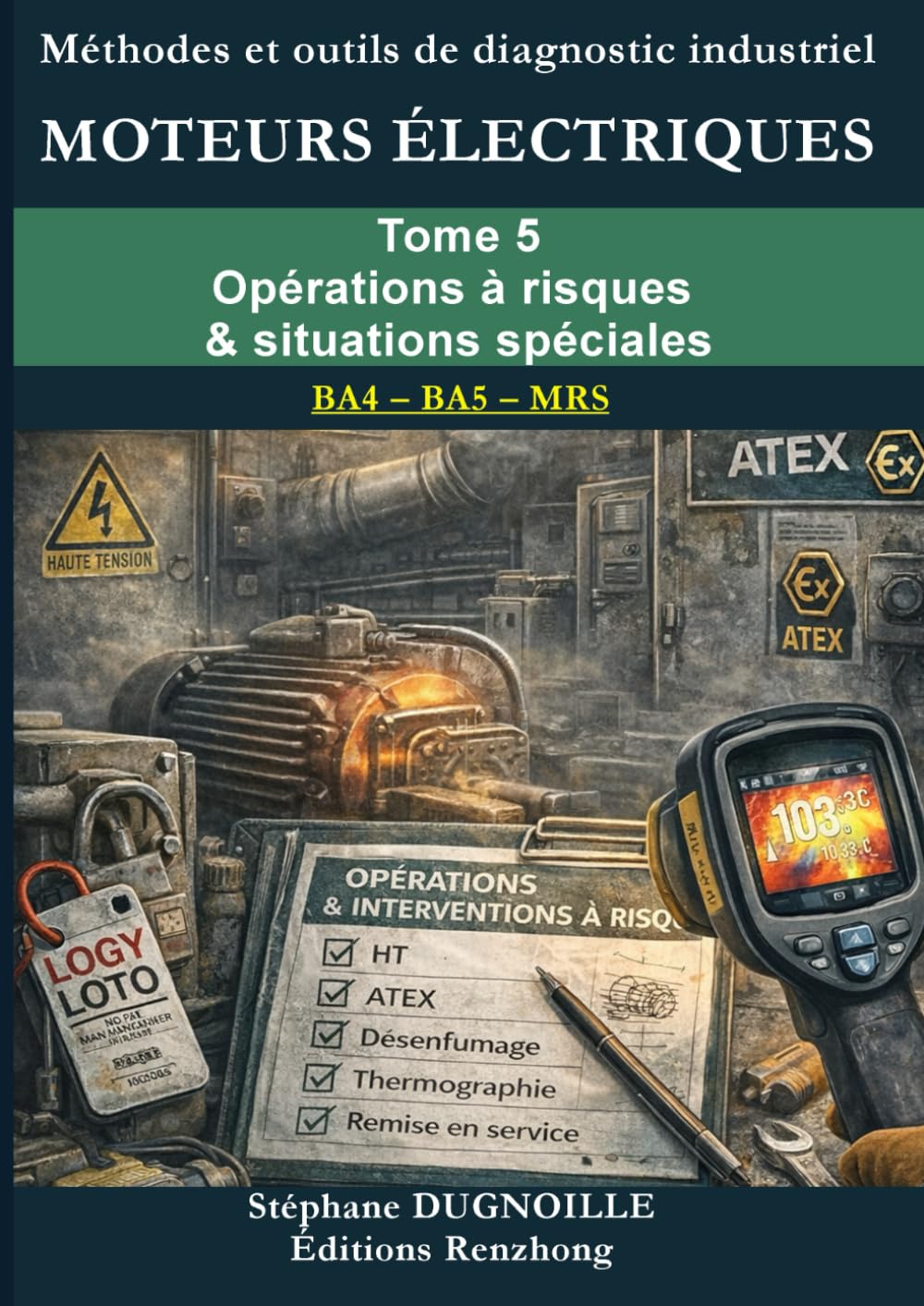 DIAGNOSTIC MOTEURS ÉLECTRIQUES INDUSTRIELS: Tome 5 Opérations à risques & situations spéciales (DIAGNOSTIC MOTEURS ÉLECTRIQUES INDUSTRIELS – Méthode MRS • BA4/BA5)