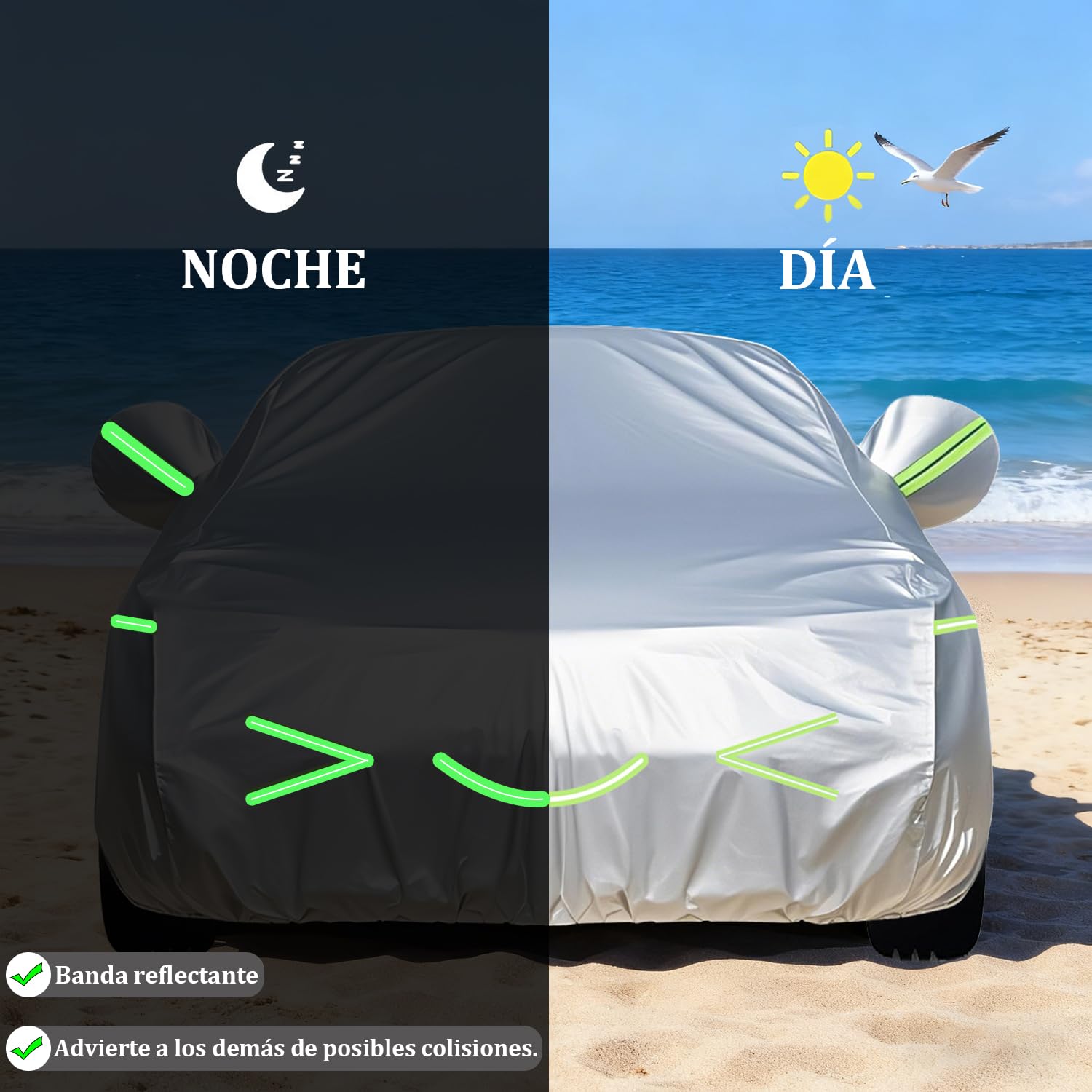 Funda Coche Exterior para Mazda CX-60 (2022-2026) | Forro Suave, Transpirable, Antiviento, Impermeable, Tejido Oxford, Anti-UV, 4 Estaciones