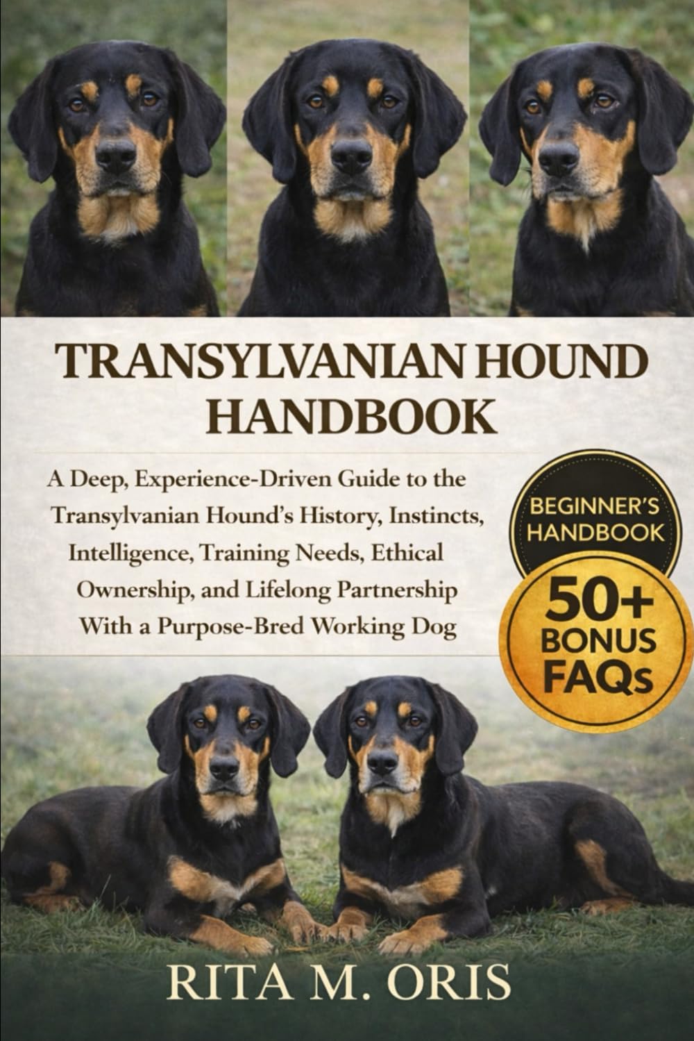 TRANSYLVANIAN HOUND HANDBOOK: A Deep, Experience-Driven Guide to the Transylvanian Hound’s History, Instincts, Intelligence, Training Needs, Ethical ... Partnership With a Purpose-Bred Working Dog