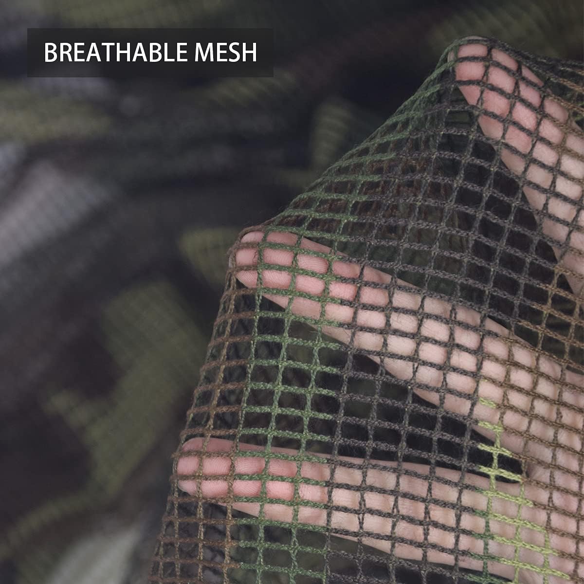 WINWAY Sniper Veil Camo Scarf Double Printing Tactical Military Camouflage Mesh Scarves for Hunting Shooting Wild Photography : Sports & Outdoors