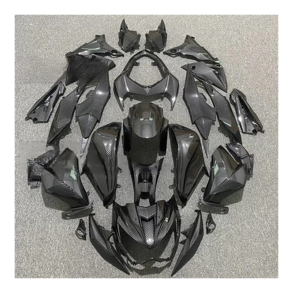 Carenados completos de Molde de inyección ABS para Motocicleta Z800 13 14 15 16 Z 800 2013 2014 2015 2016 Juego de carenado de carrocería Carbono sección de carenados