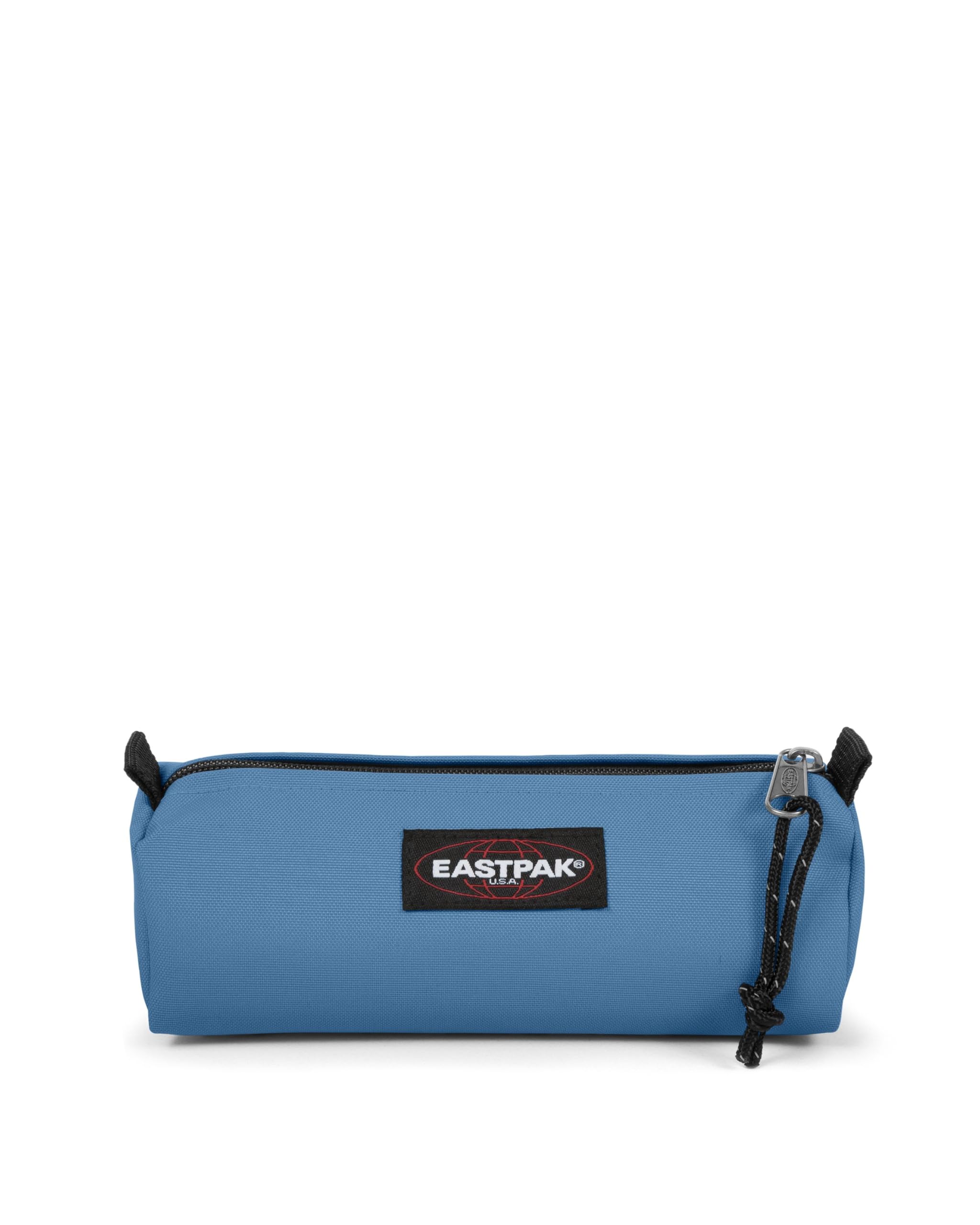 Eastpak Benchmark Single Pencil Case – Compact Zipped Stationery Pouch with Large Main Compartment, 6 x 20.5 x 7.5 cm - Aviator Blue