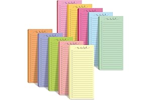 10 Pack 500 Sheets Sticky Note To Do List