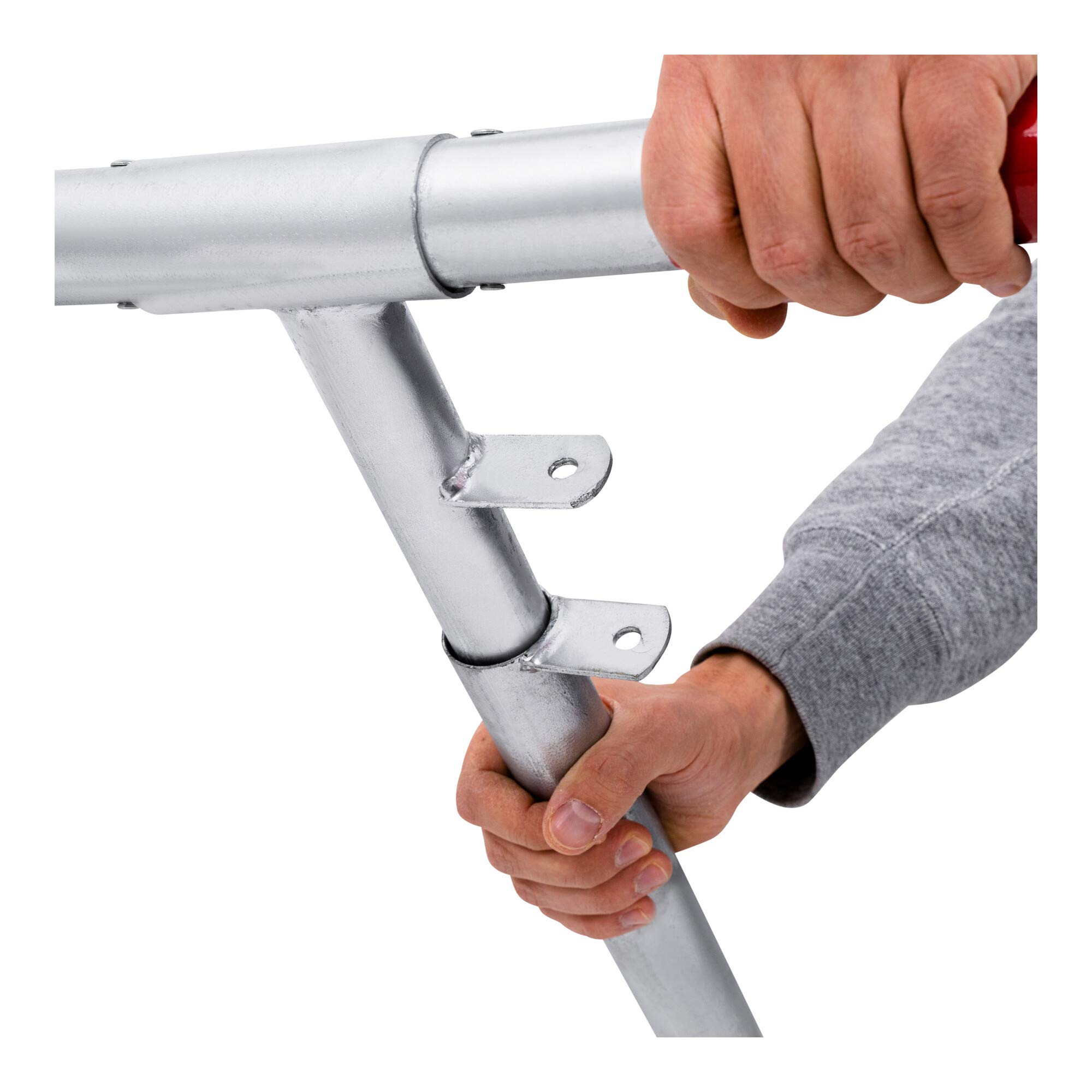 Arceau de parking rabattable STIER avec cadenas, HxlxP 420x753x365 mm