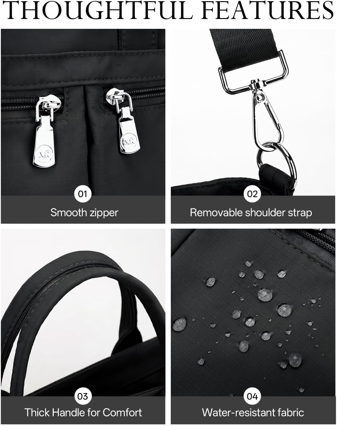 Small Tote Bag for Women, Mini Crossbody Purse Work Shoulder Bags