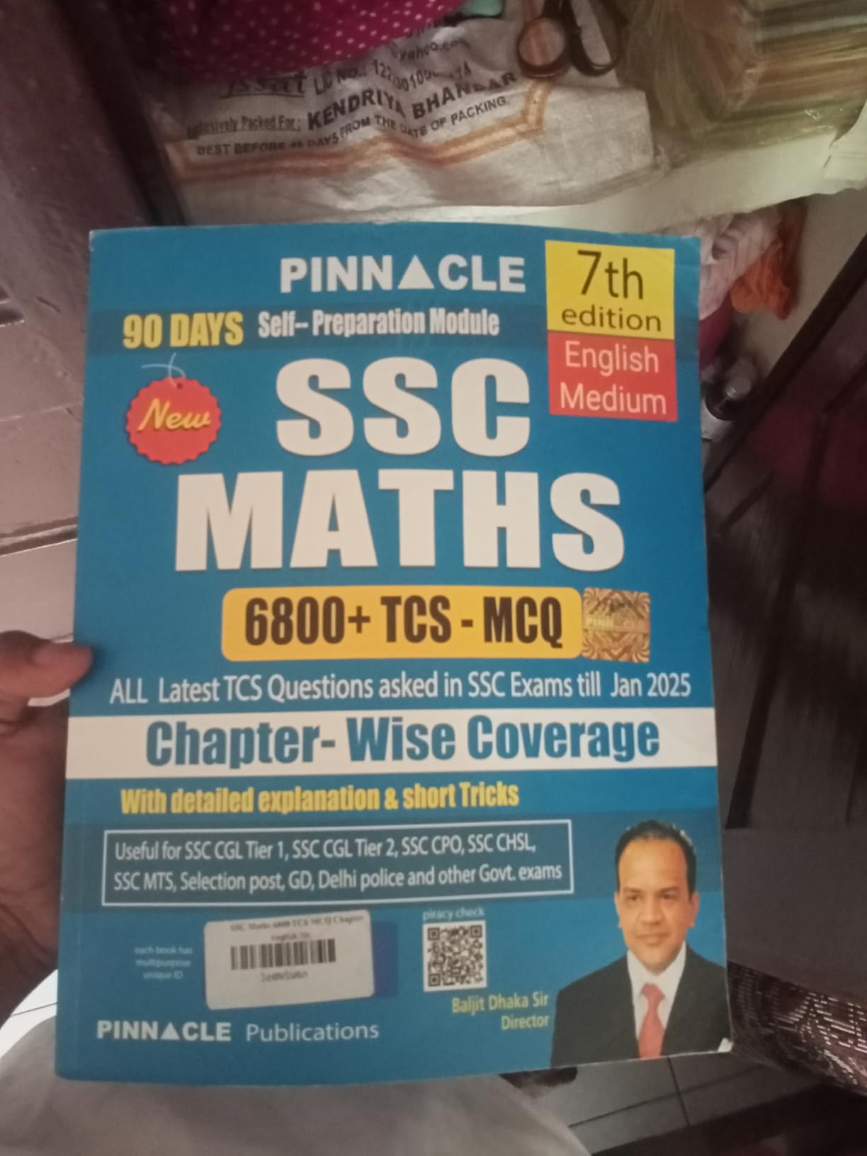PINNACLE SSC English 7600+ TCS MCQ Chapter Wise Book
