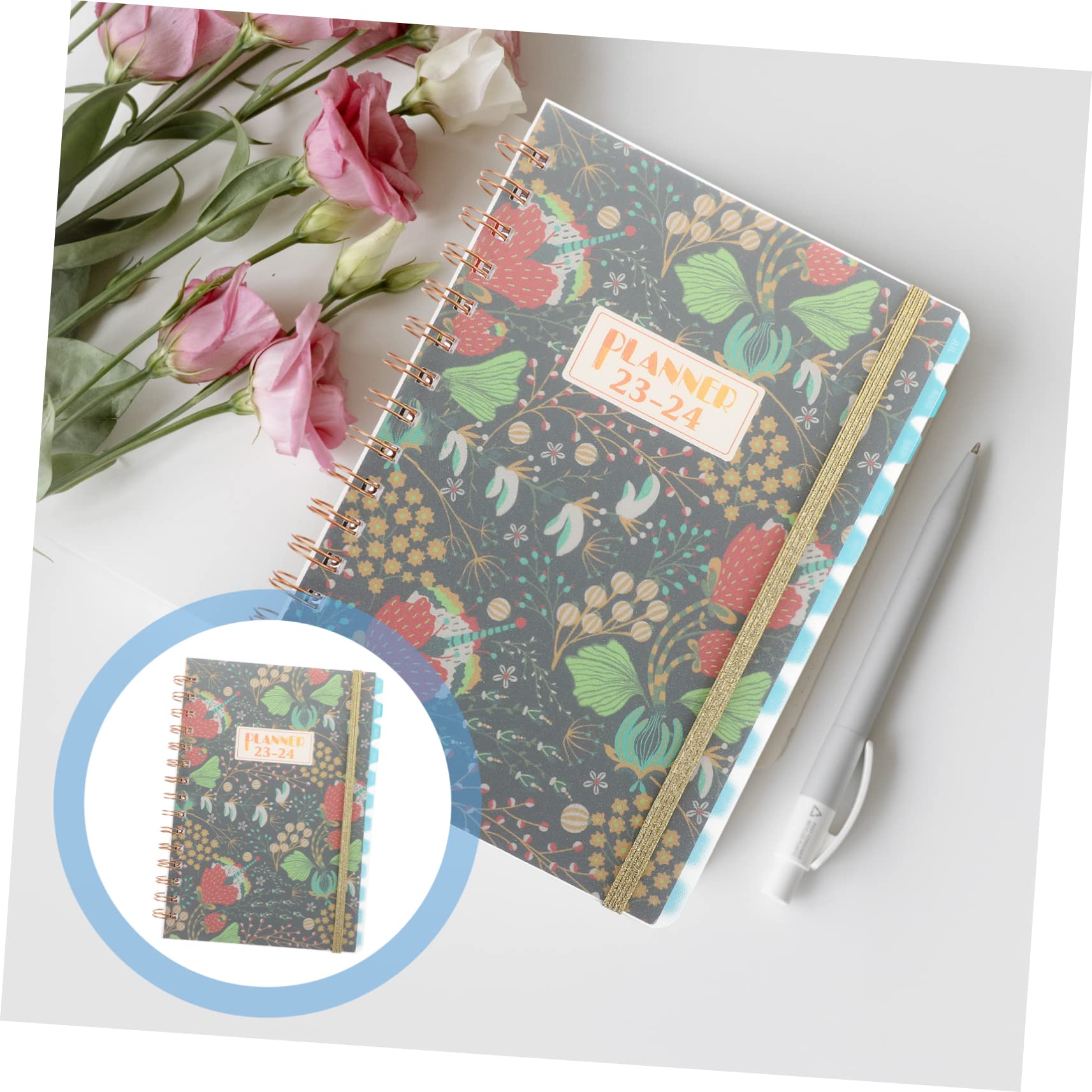 Lurrose 3 Pz Libro Agenda 2023 Taccuini Di Uso Quotidiano Taccuino Pianificatore Giornaliero Blocco Note Portatile Blocco Note Per La Gestione Del Tempo Libri Di Appunti Colorful Carta