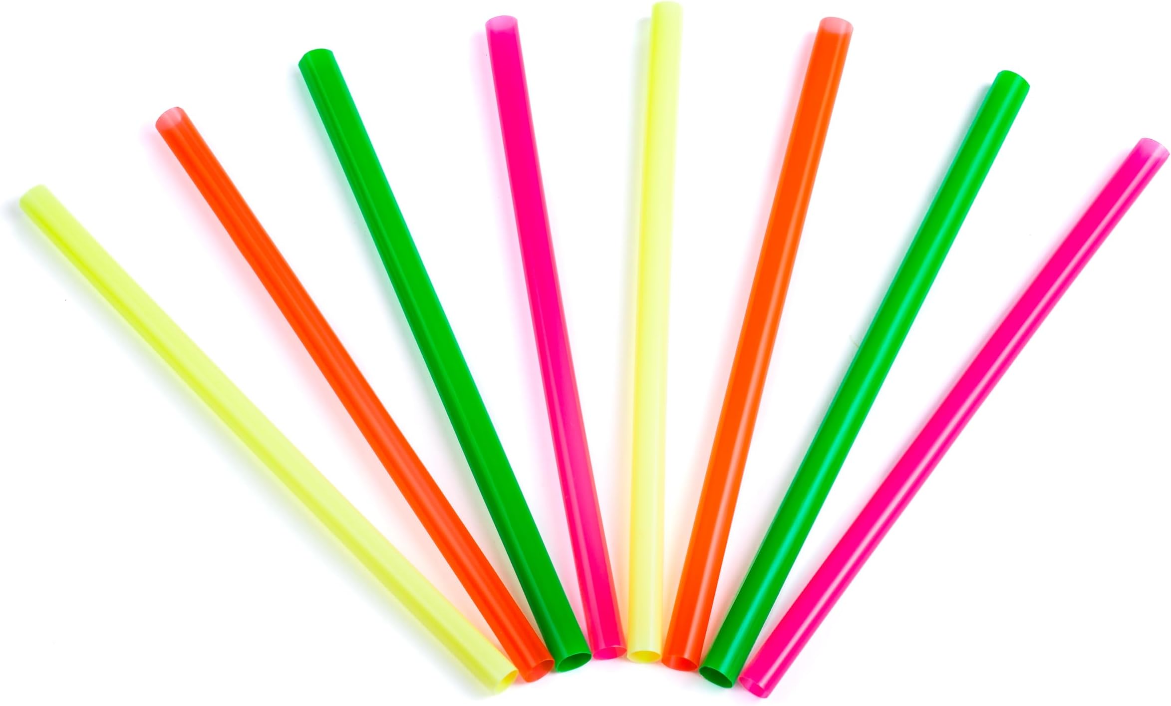 Cell-O-Core 6BPNA6/500 Assorted Fat Straw, 6" Length (6 Packs of 500)