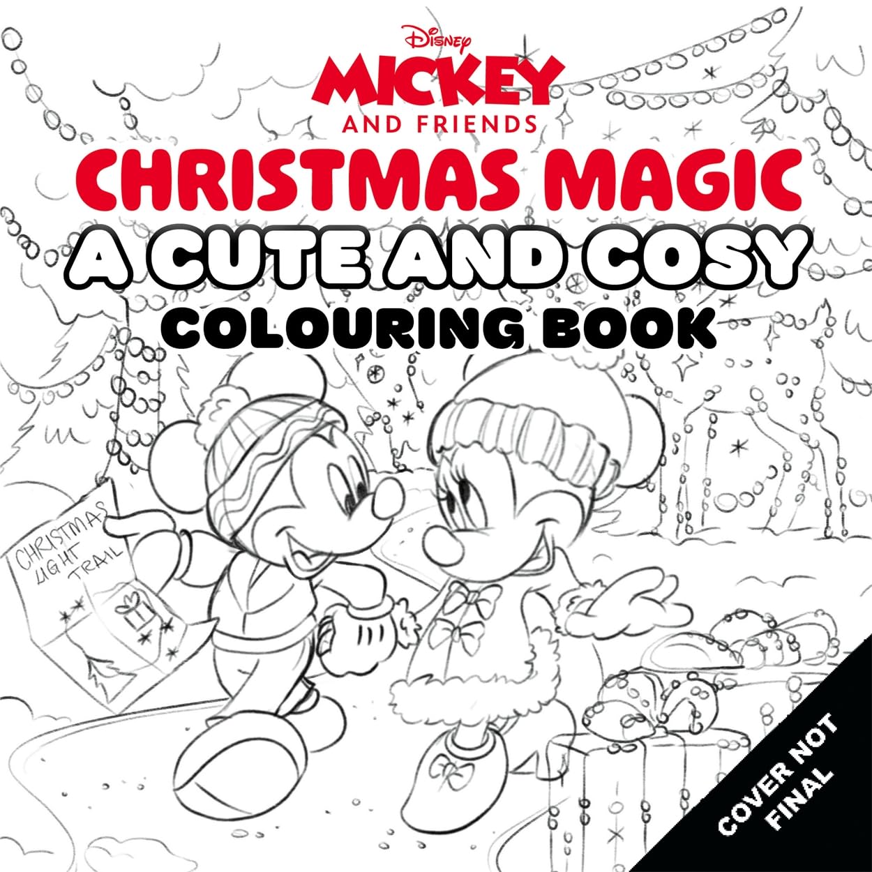 Disney Christmas Magic: A Cute and Cosy Colouring Book