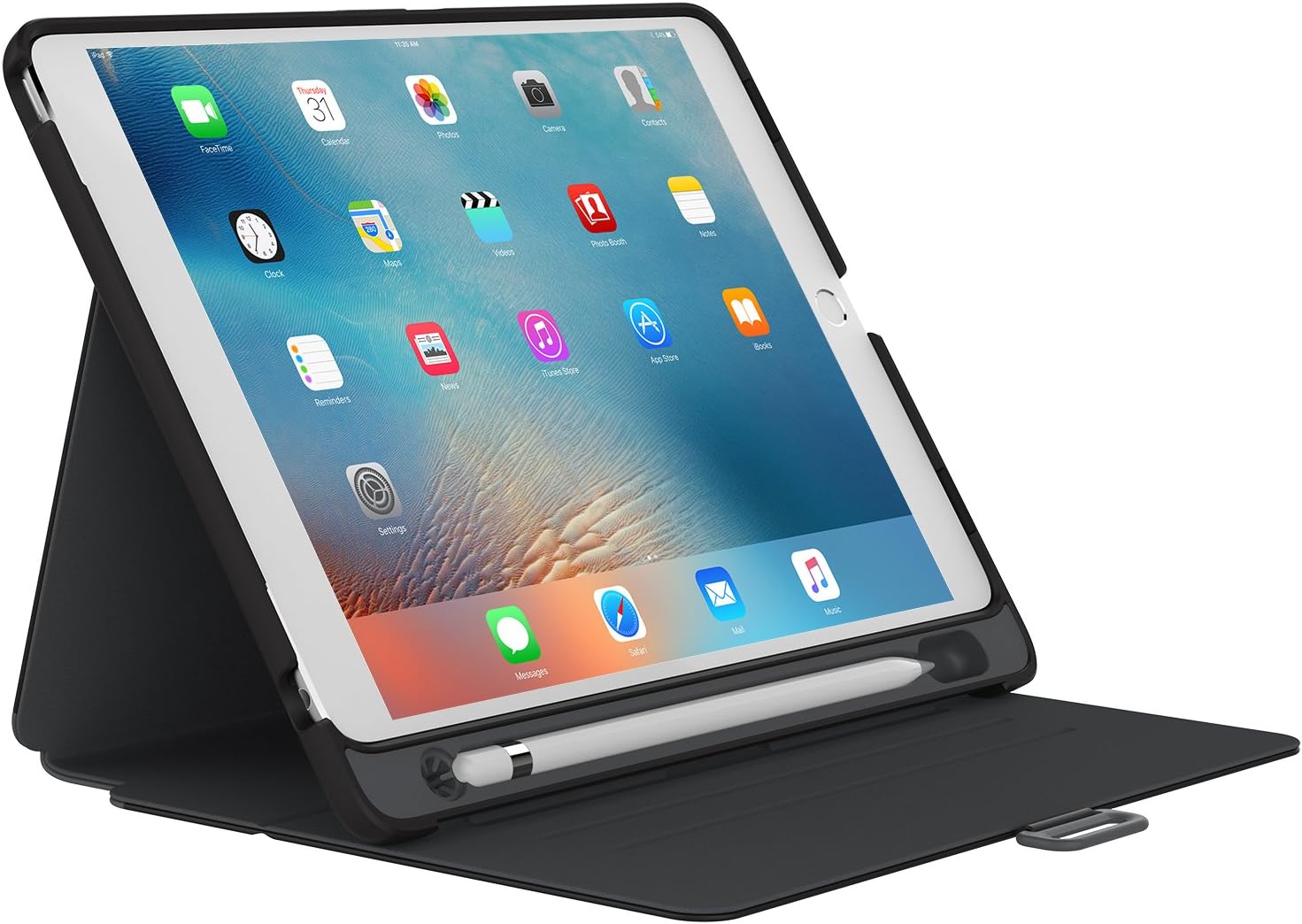 Speck Products StyleFolio Pencil Case and Stand for 9.7-inch iPad Pro [Only fits 2016 9.7-Inch iPad Pro], 77643-B565
